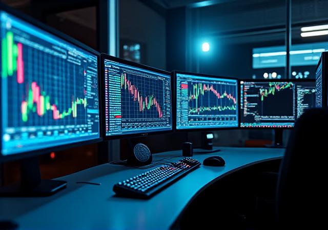 Real-time financial risk dashboard